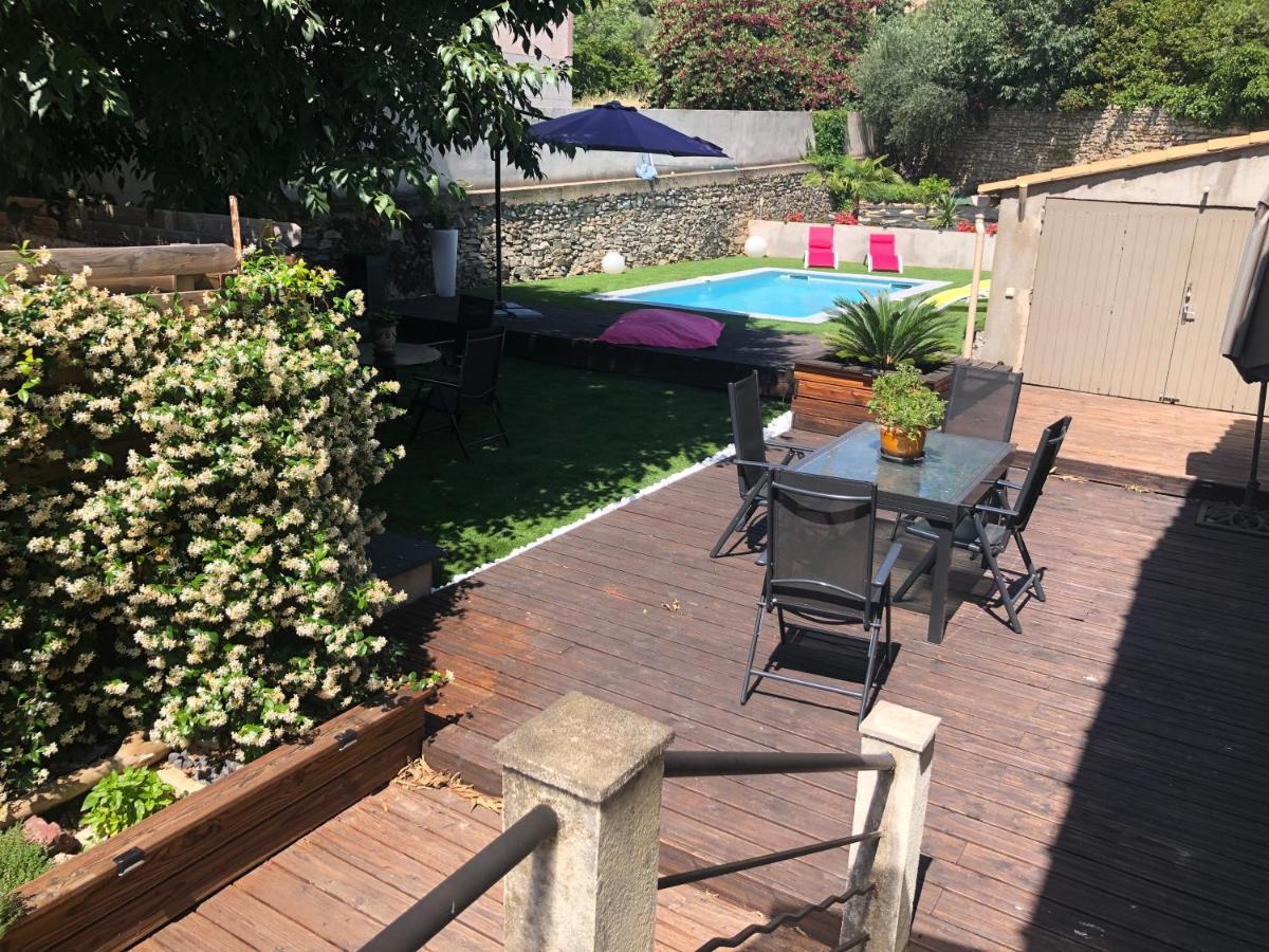 Villa Calme Avec Piscine Privee Nîmes Eksteriør bilde
